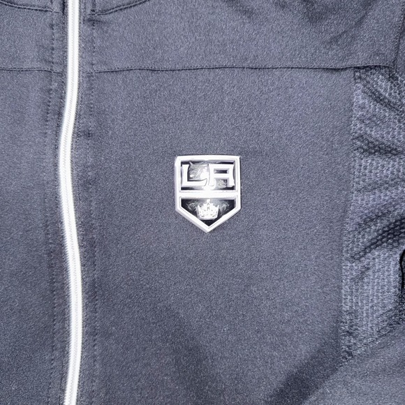 LA Kings Jacket Women's Large Full Zip Performance Lightweight Athletic NHL - Picture 3 of 7